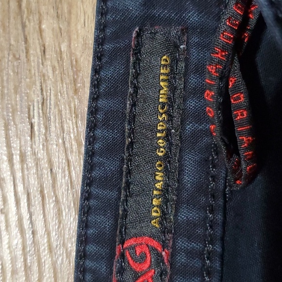 Adriano Goldschmied the willow black wash jeans euc - Picture 4 of 9